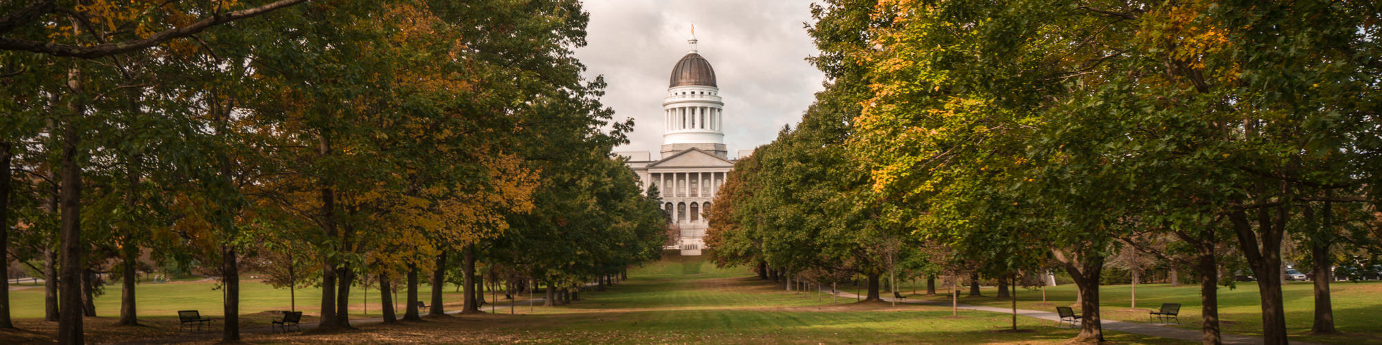 Image of the Maine State Capital building, Augusta, Maine.  Banner image for Soltan Bass LLC 